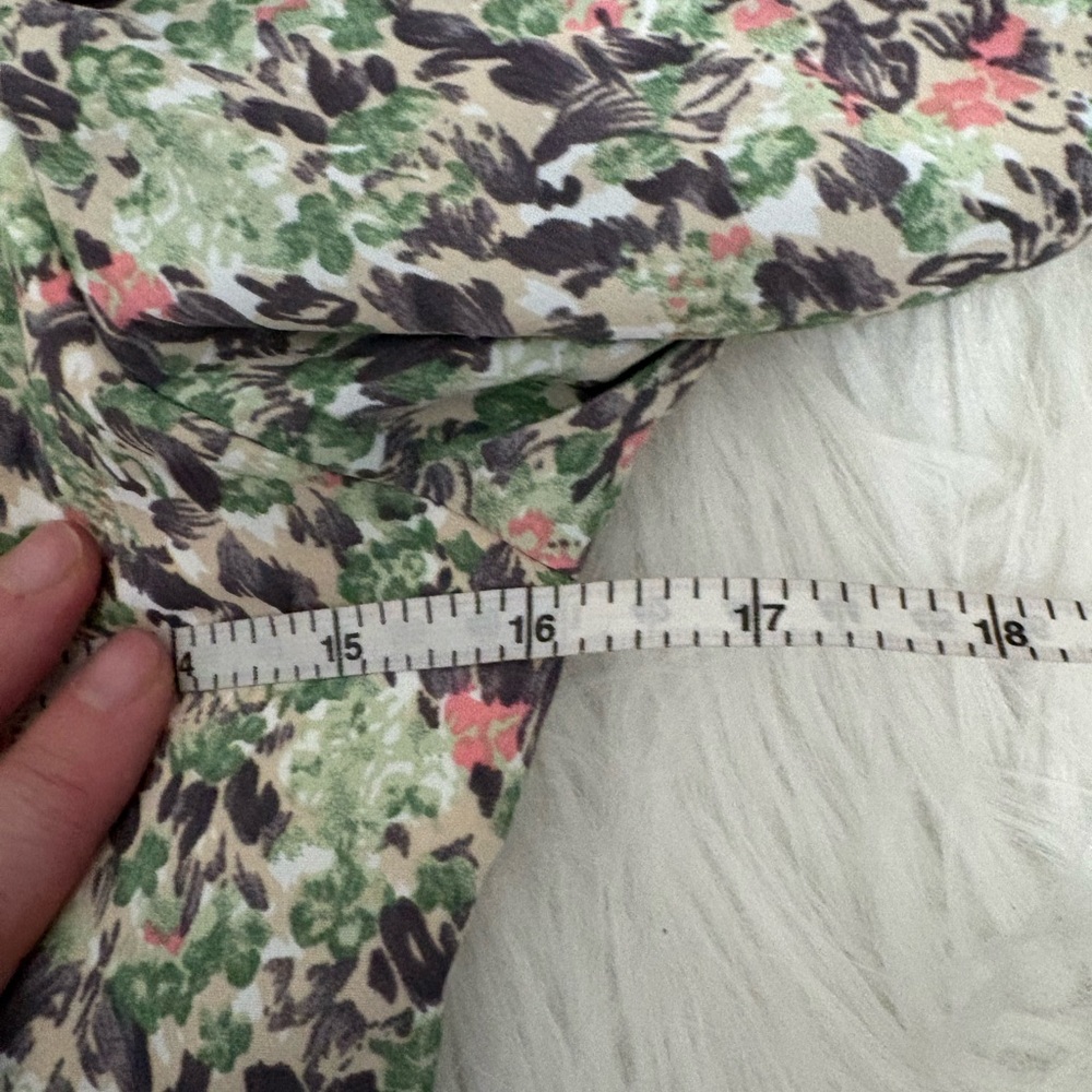 Mable Romantic Floral Ruched Mini Dress - Picture 4 of 5